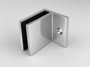 Shower bracket, pictured in polished chrome. Actual colour of this product listed is Satin Chrome